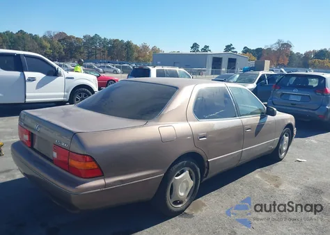 2000 Lexus Ls 400 from USA, damaged, VIN JT8BH28F3Y0173222